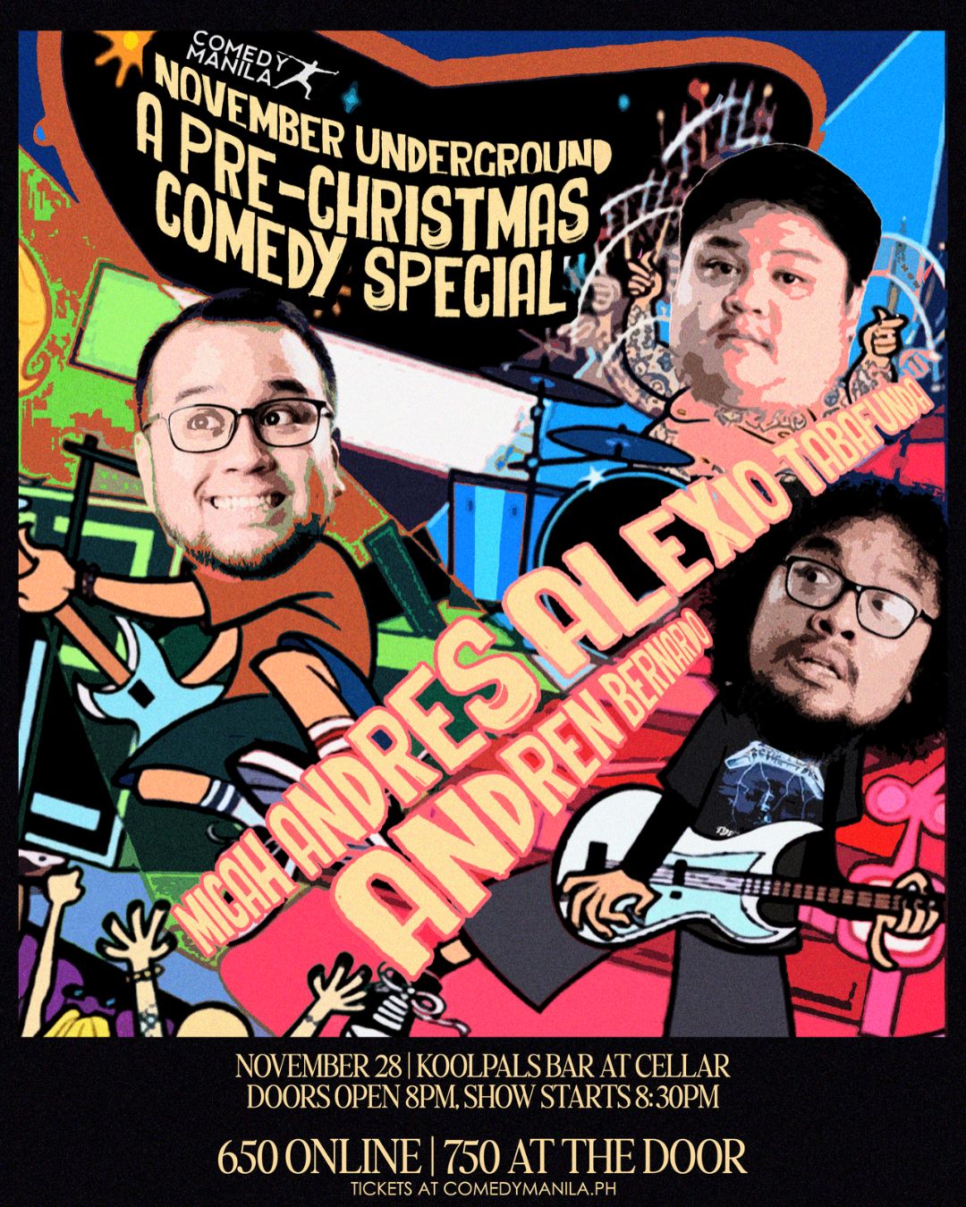 NOVEMBER UNDERGROUND: A PRE-CHRISTMAS COMEDY SPECIAL - Image 1