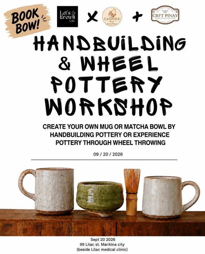Handbuilding & Wheel Pottery Workshop - Image 1