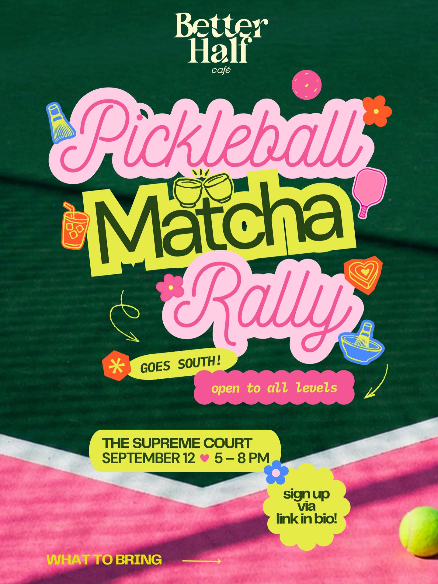 Pickleball Matcha Rally - Image 1