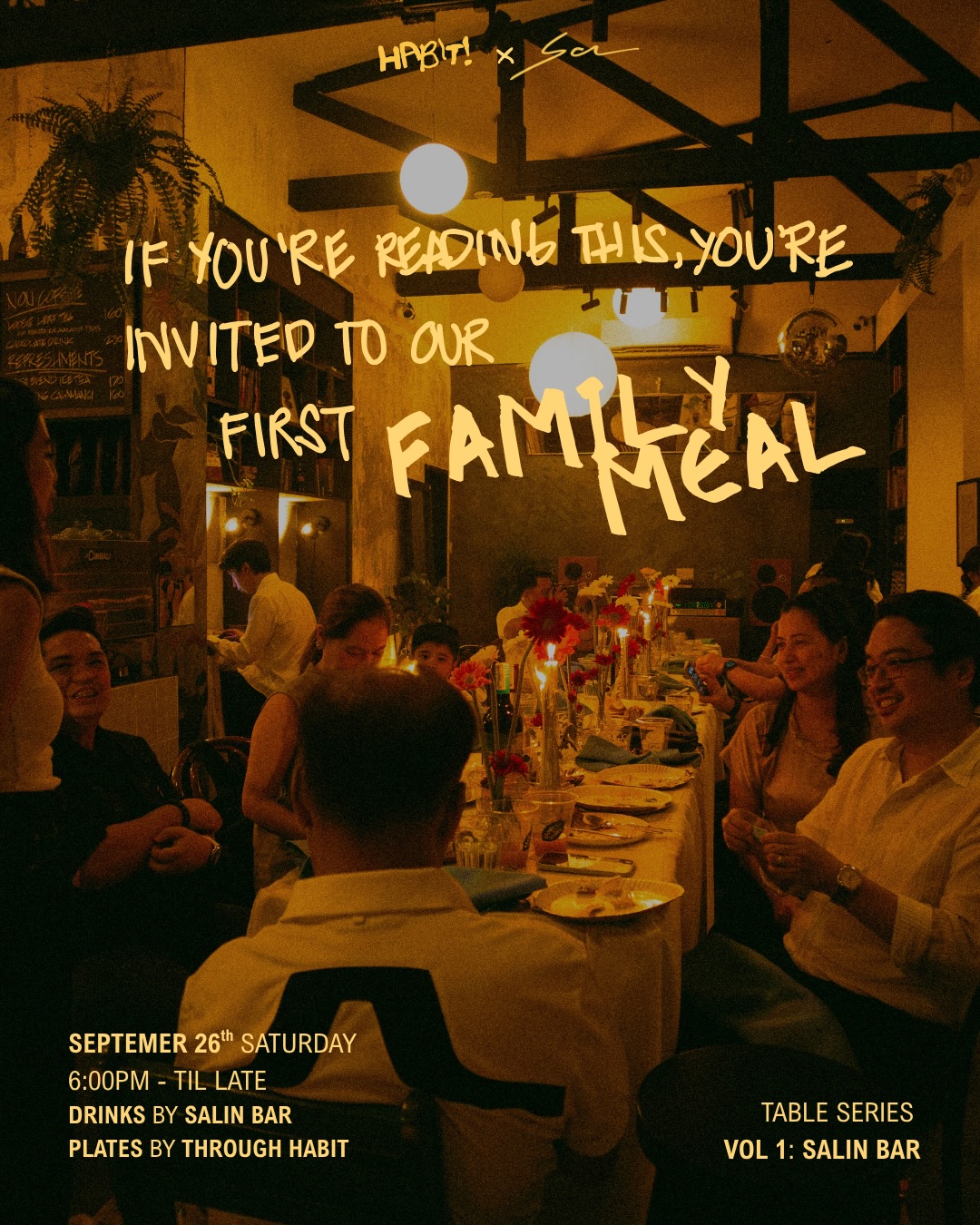 Family Meal Series: Through Habit x Salin Bar - Image 1