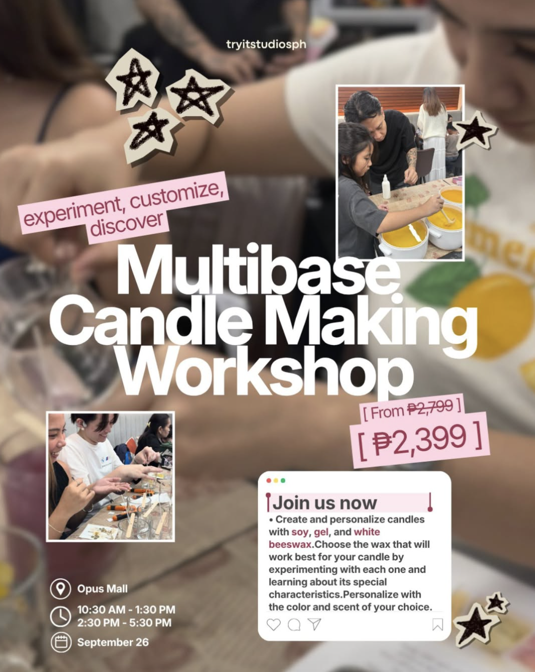 Multibase Candle Making Workshop - Image 1