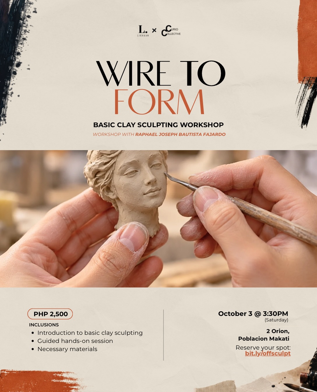 OFF SKIN: Basic Clay Sculpting Workshop - Image 1