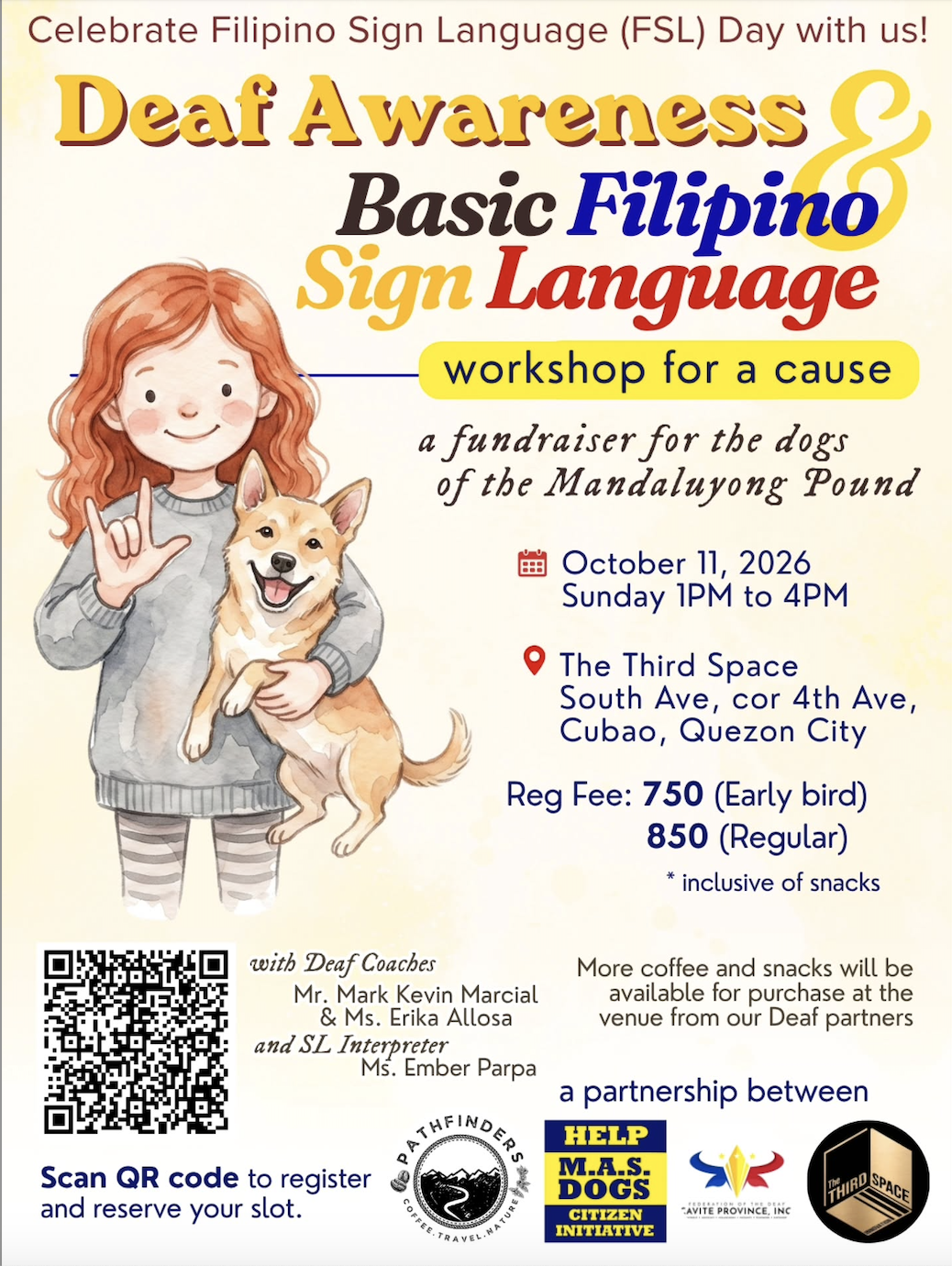 Deaf Awareness & Basic Filipino Sign Language Workshop For a Cause - Image 1