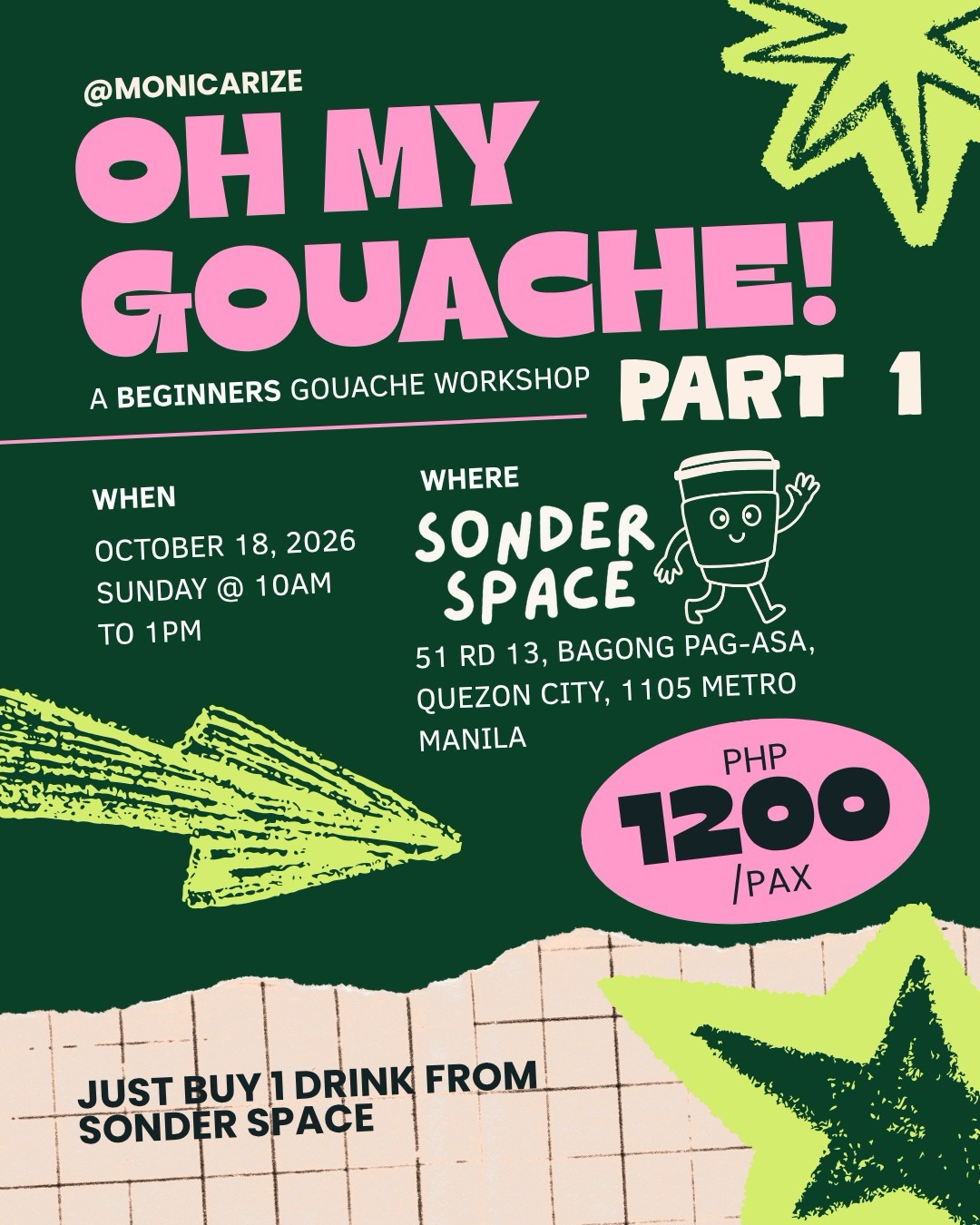 Oh My Gouache: A Beginners Gouache Workshop - Image 1