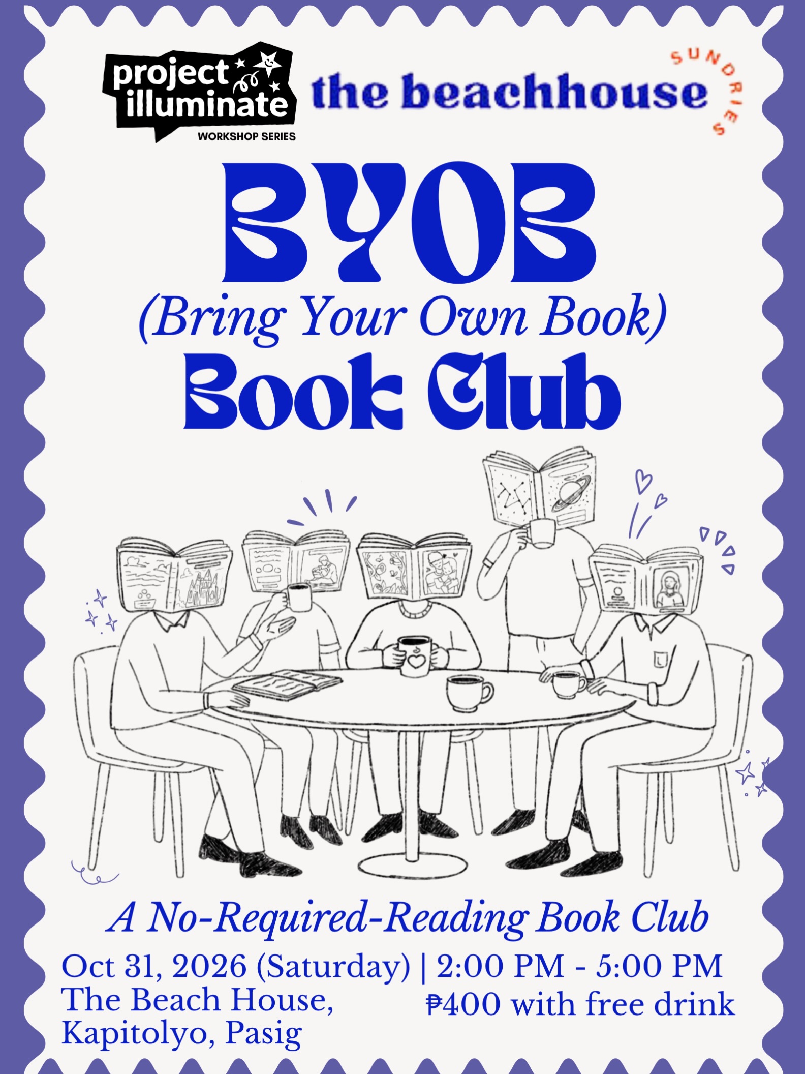 October BYOB (bring your own book) CLUB - Image 1