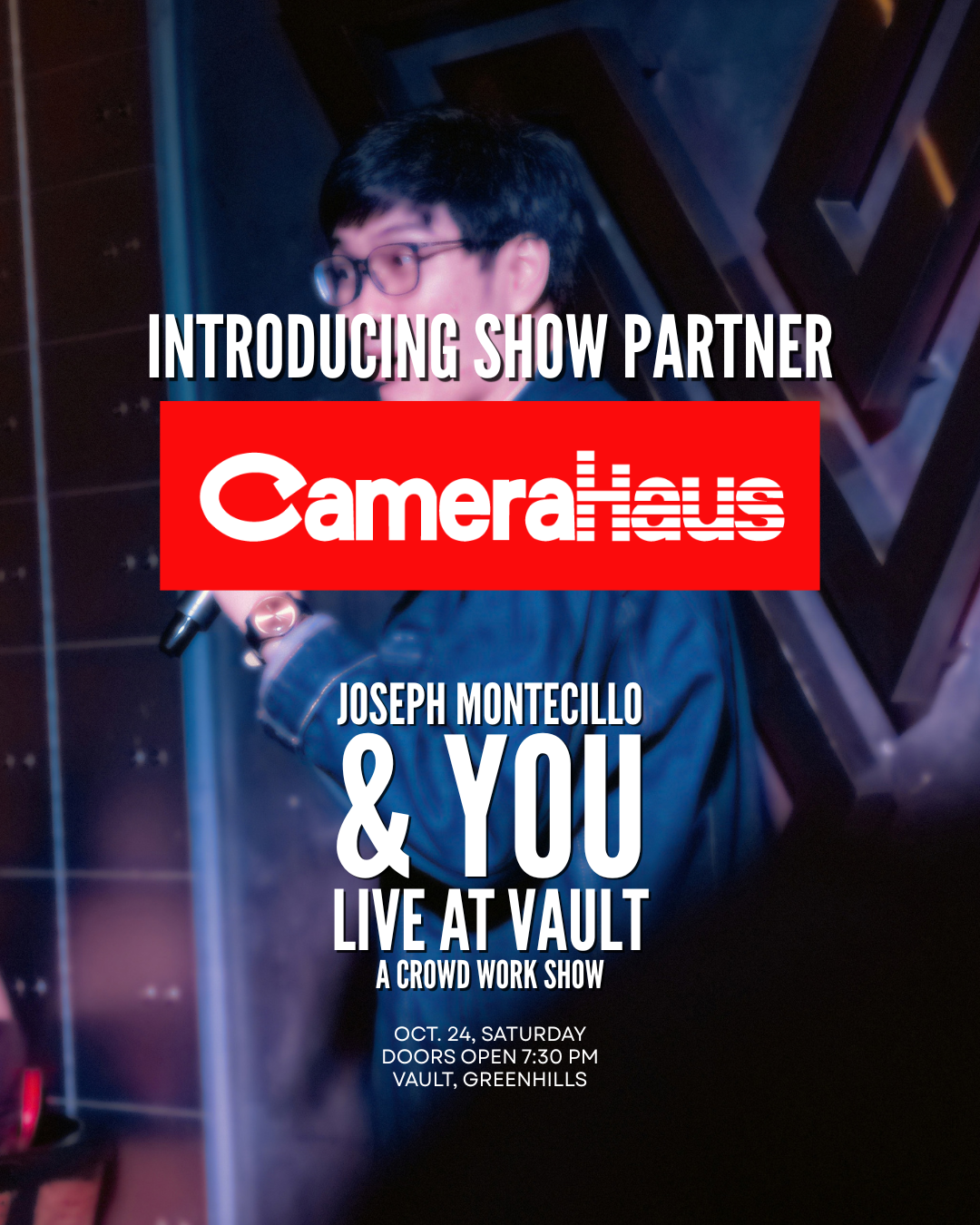 JOSEPH MONTECILLO AND YOU LIVE AT VAULT - Image 2