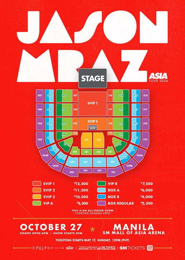 JASON MRAZ - ASIAN TOUR 2026 - Image 2