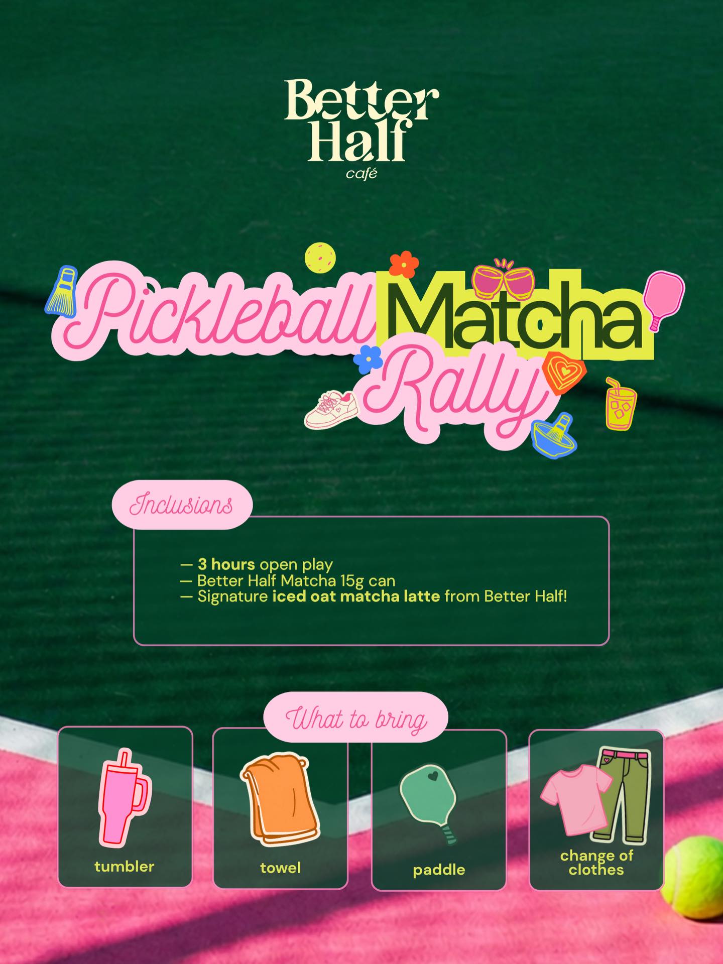 Pickleball Matcha Rally - Image 2