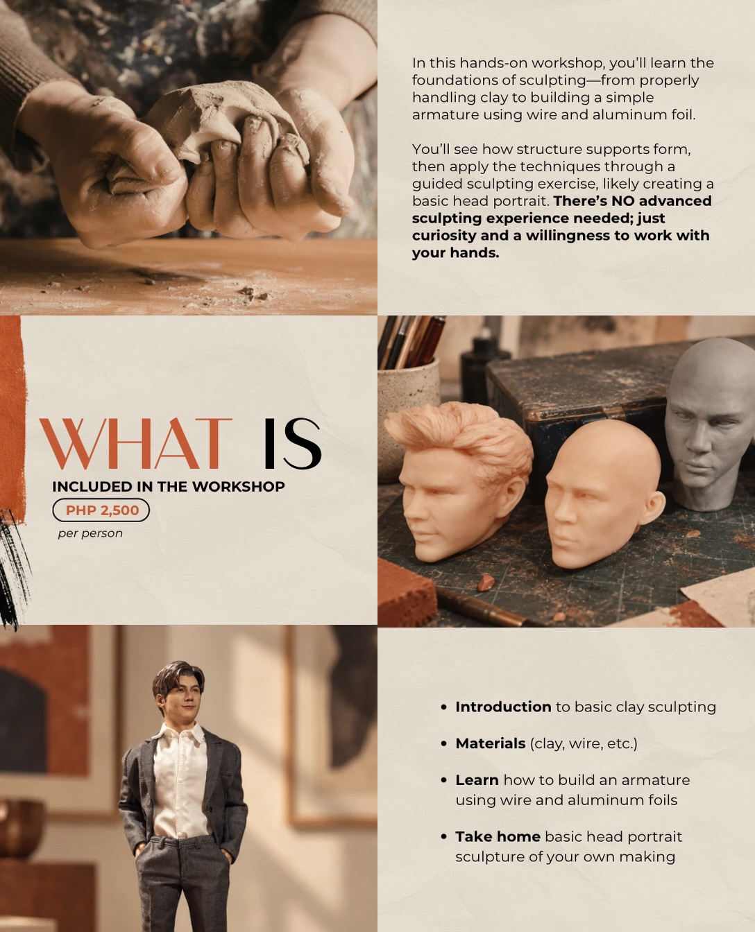 OFF SKIN: Basic Clay Sculpting Workshop - Image 2