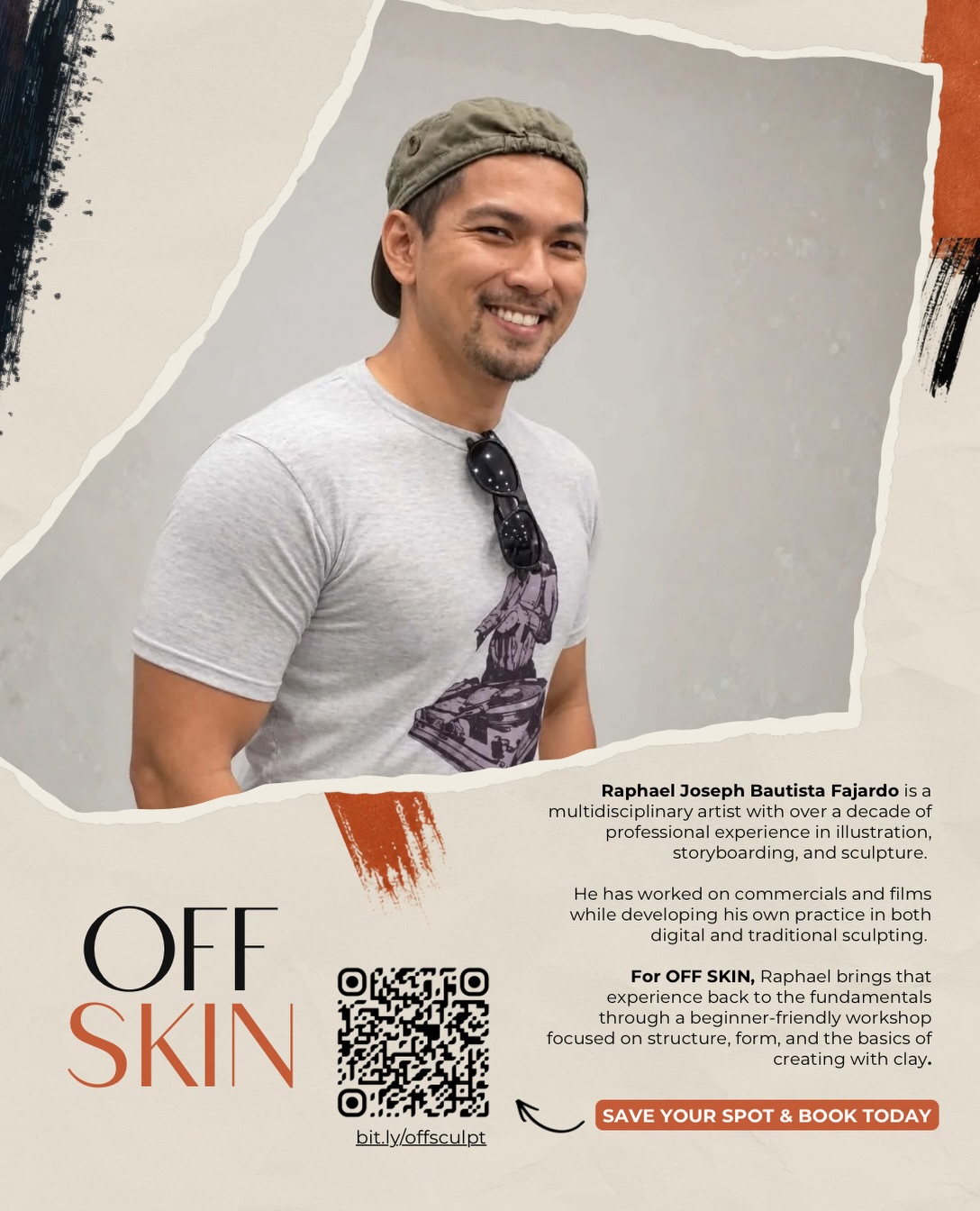 OFF SKIN: Basic Clay Sculpting Workshop - Image 3